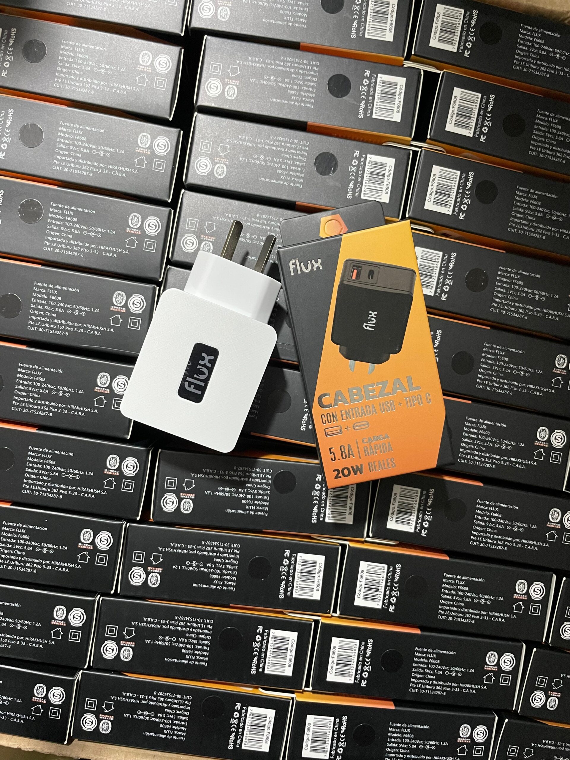 CABEZAL "USB + C" 6607