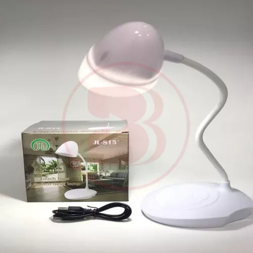 Lampara de escritorio flexible recargable