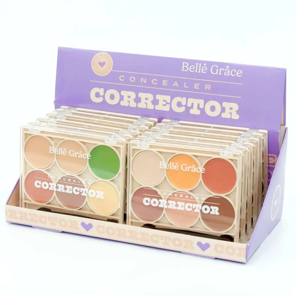 Corrector cremoso x6 colores 0051
