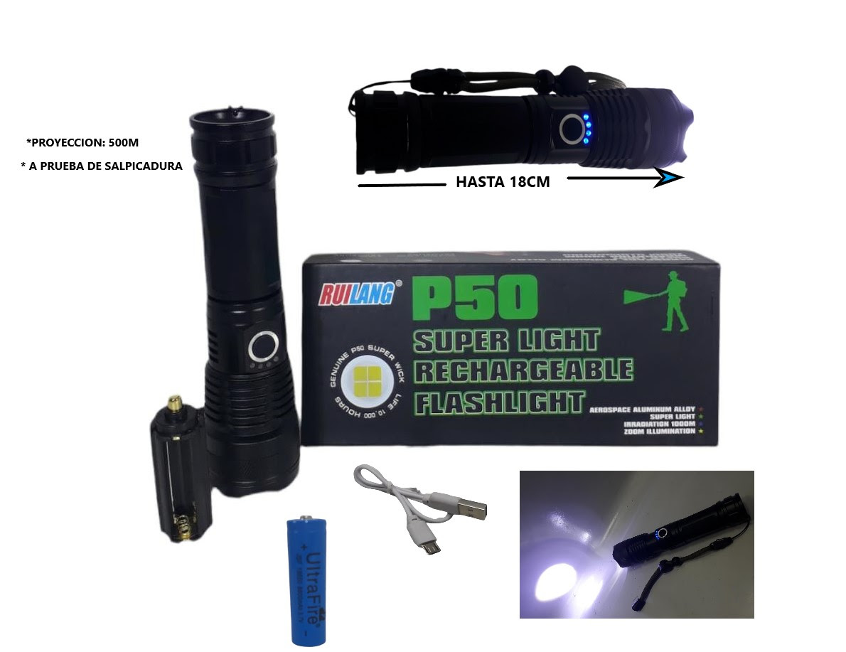 Linterna super potente P50