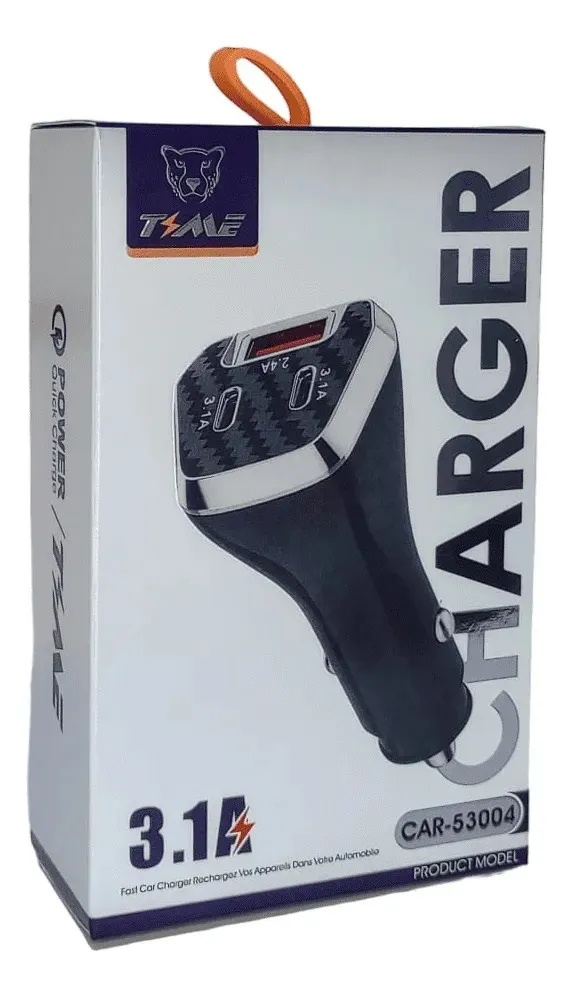 Cargador p/auto 53004