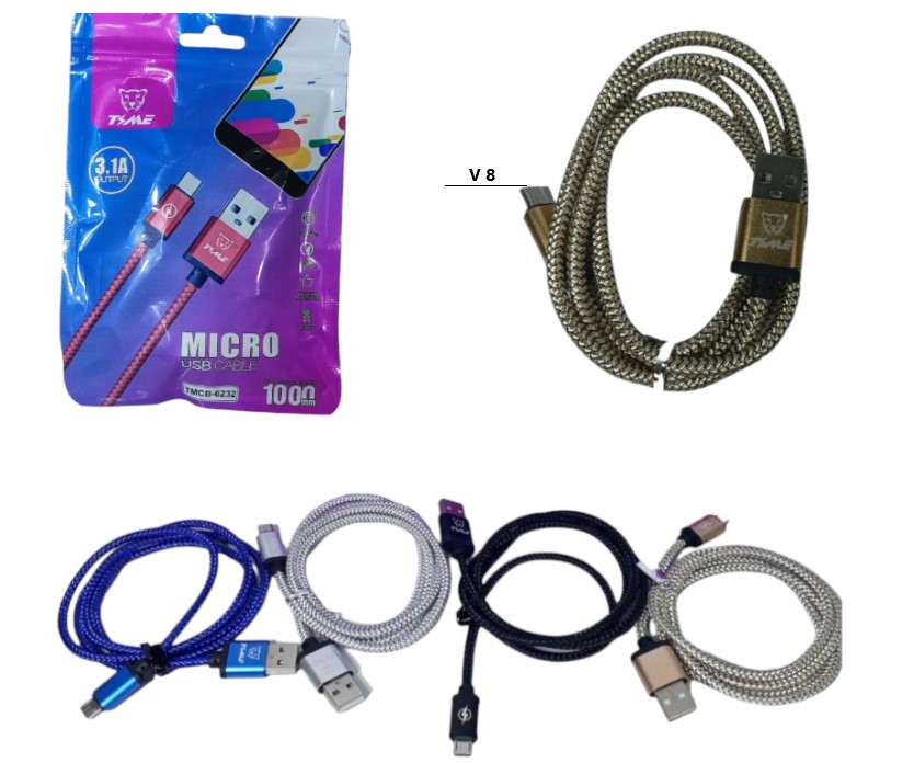 Cable en bolsa v8 micro