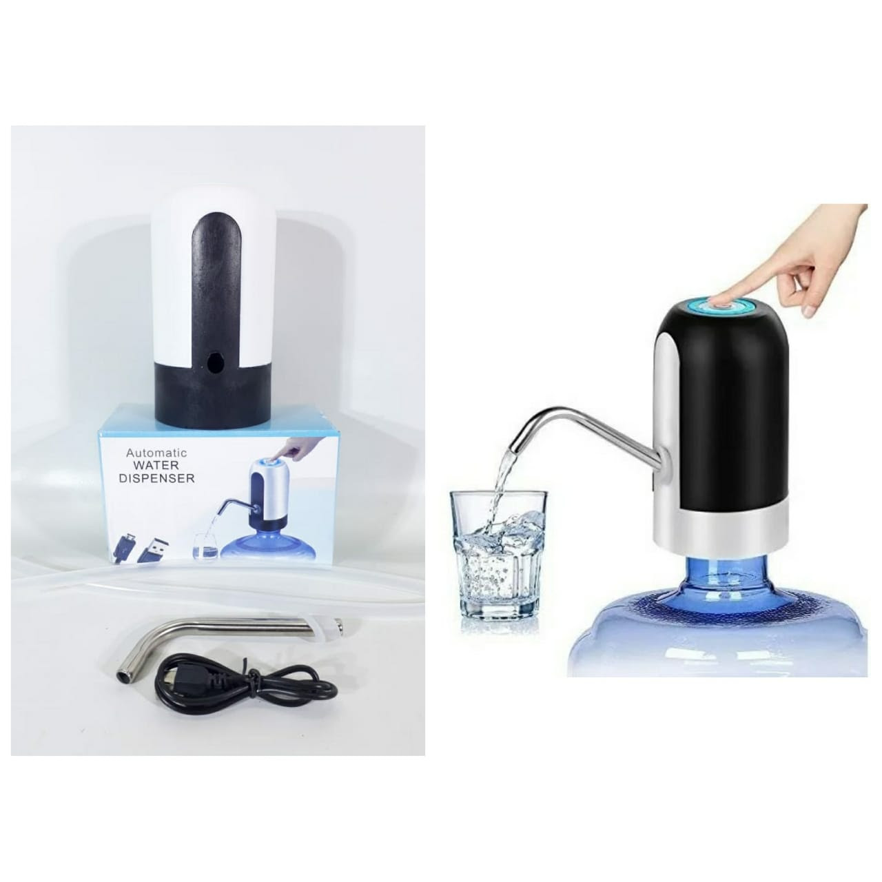 Bomba dispenser de agua recargable