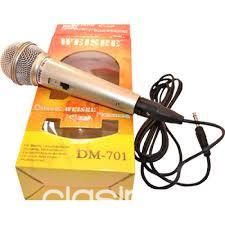 Micrófono con cable