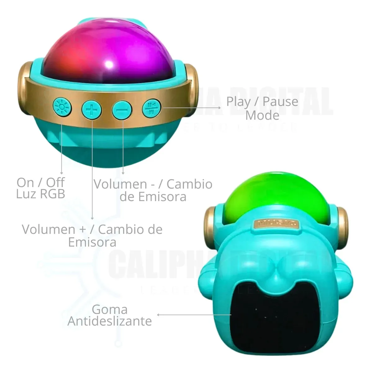 Parlante astronauta (excelente)