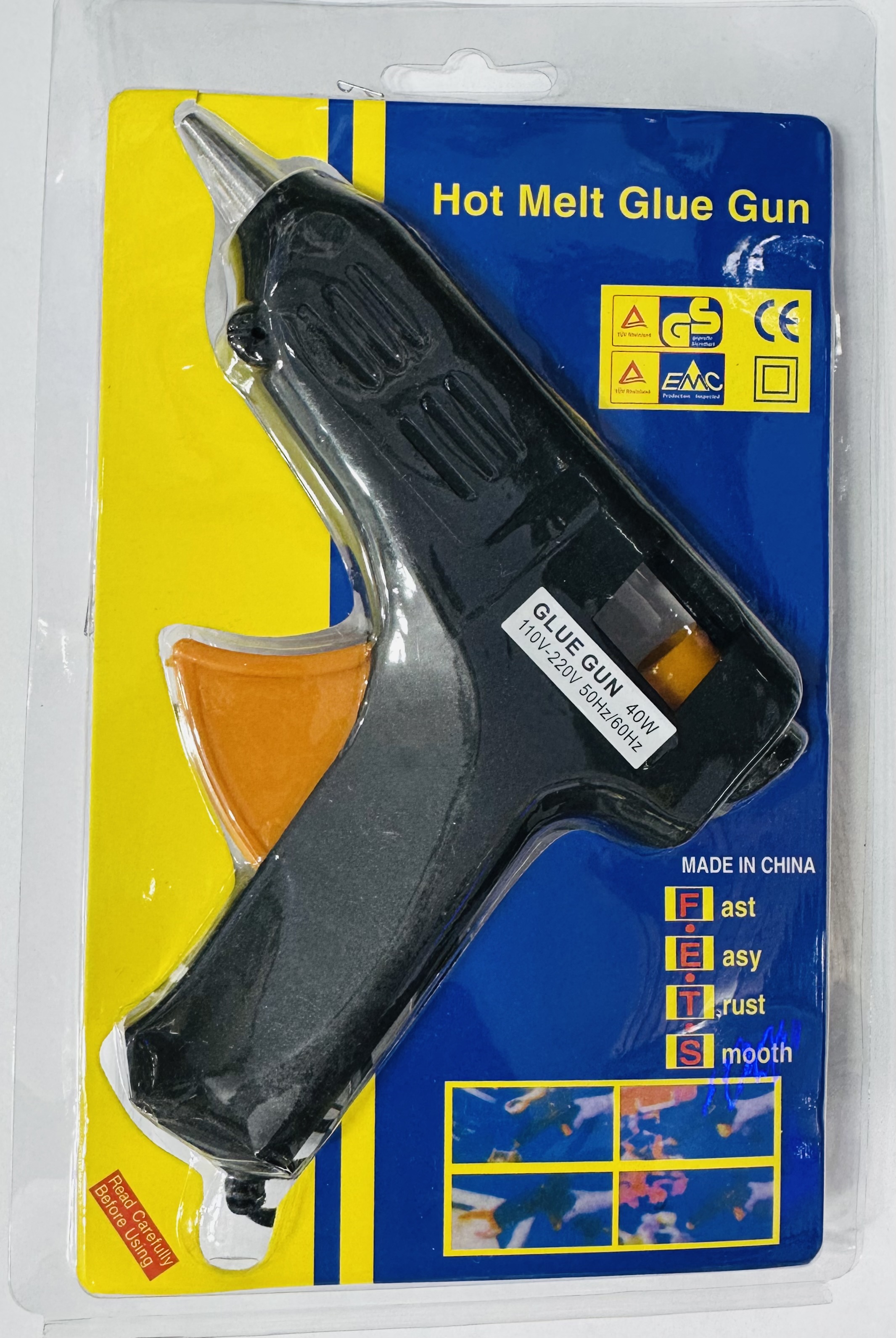 Pistola silicona grande