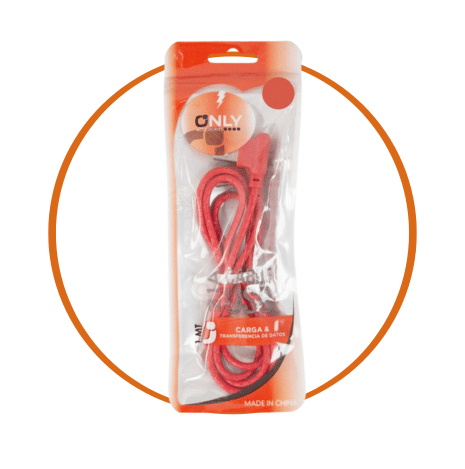 Cable tipo C rojo 54