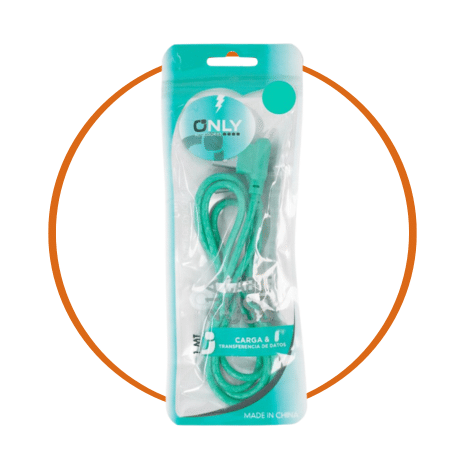 Cable tipo C verde