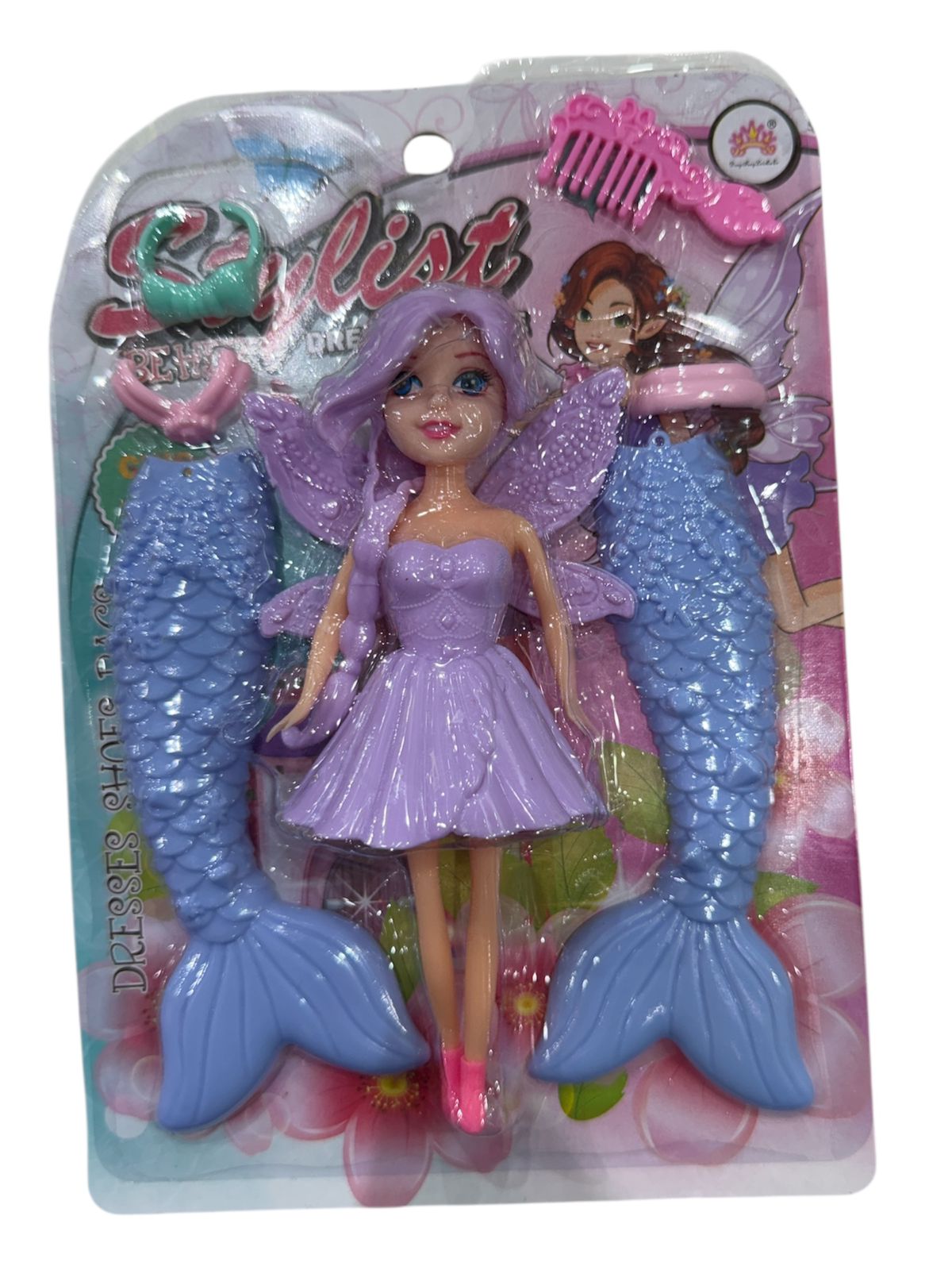 Hada sirena en blister