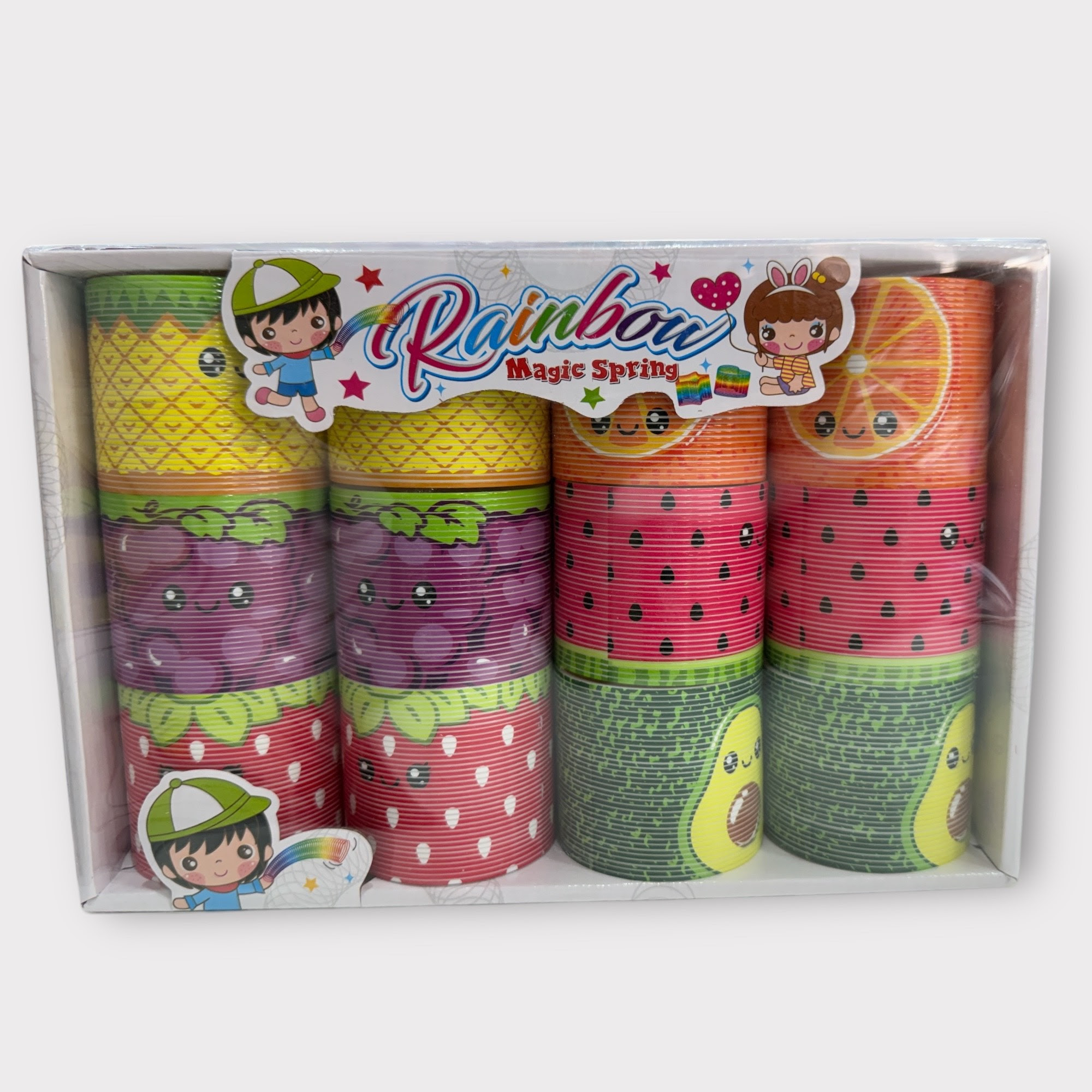 Resorte x12 fruta en caja