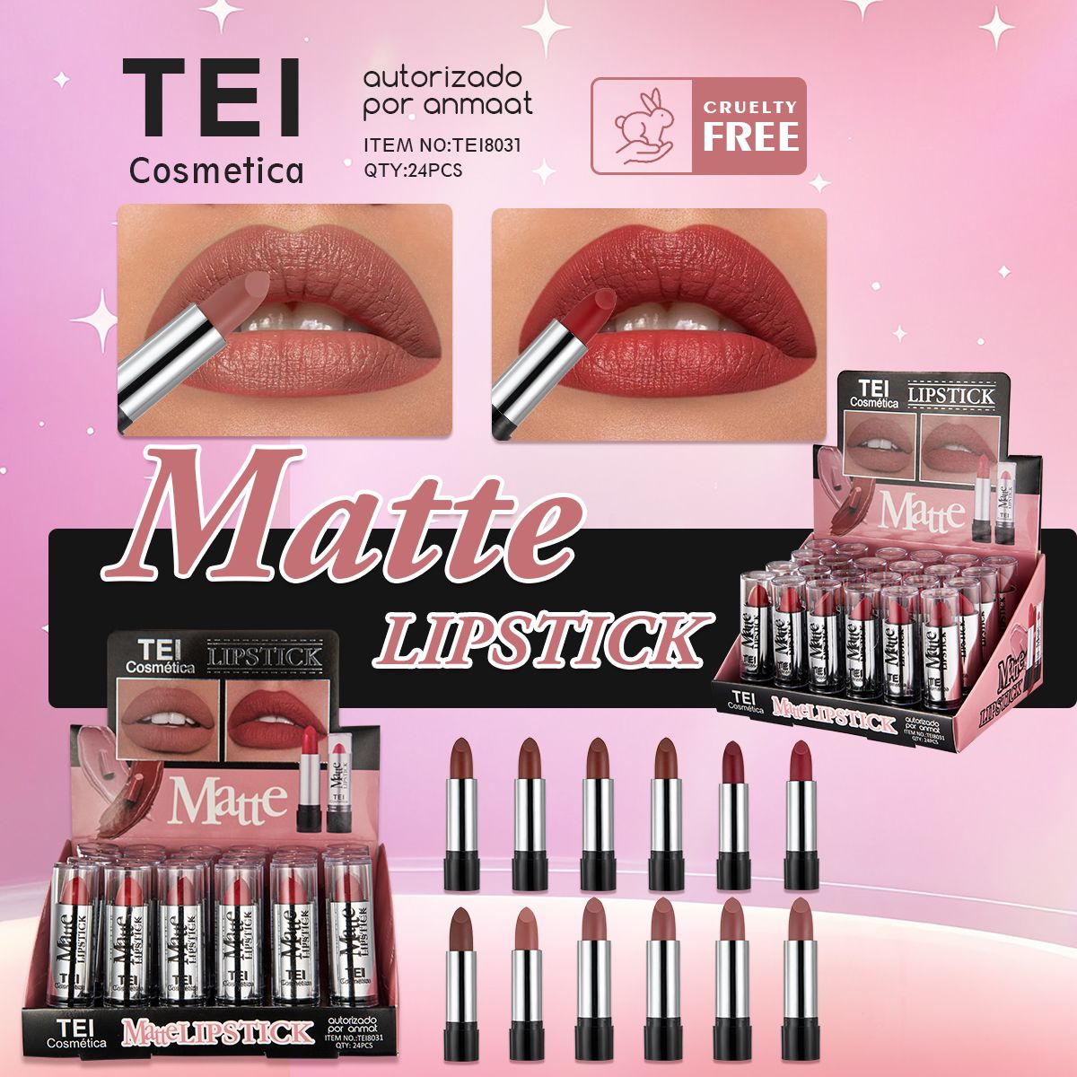 Labial matte lips tick 8031