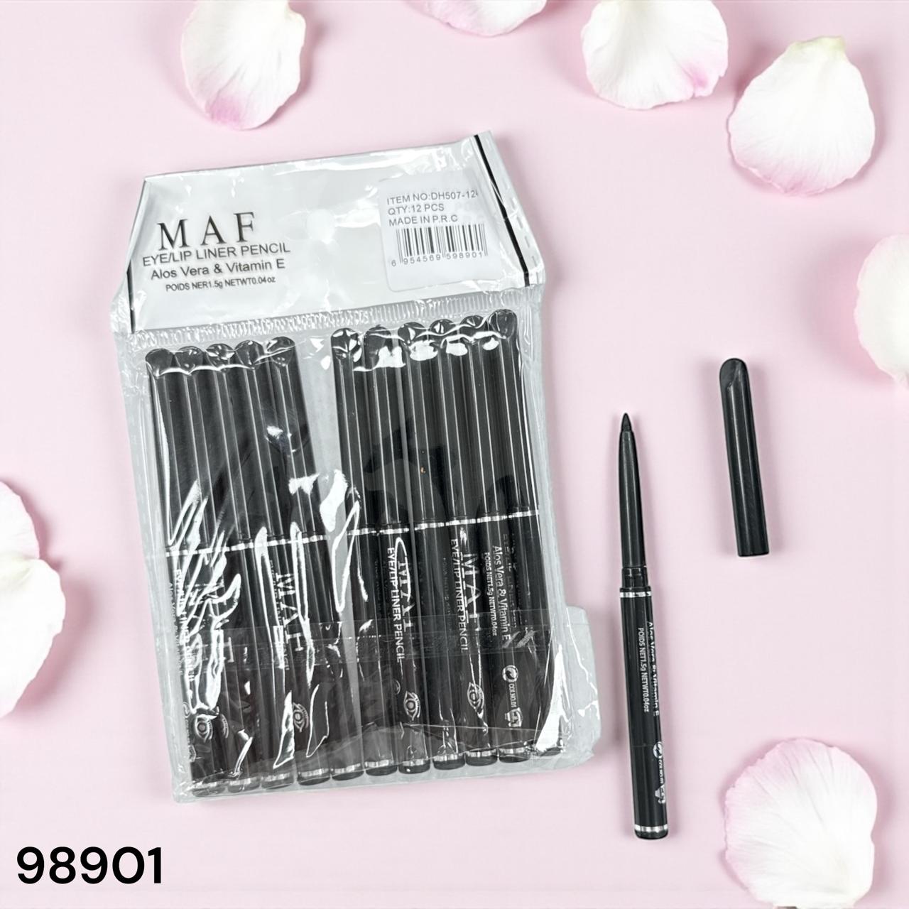 Delineador retráctil x 12unidades C-124 