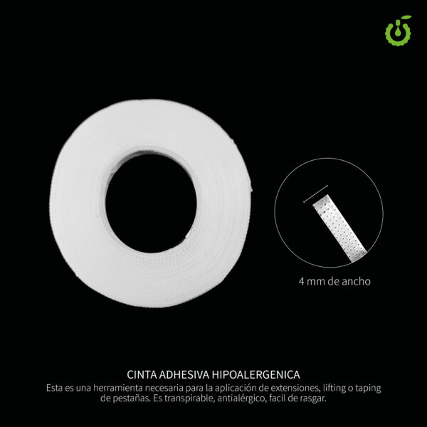 Cinta fina hipoalergénica