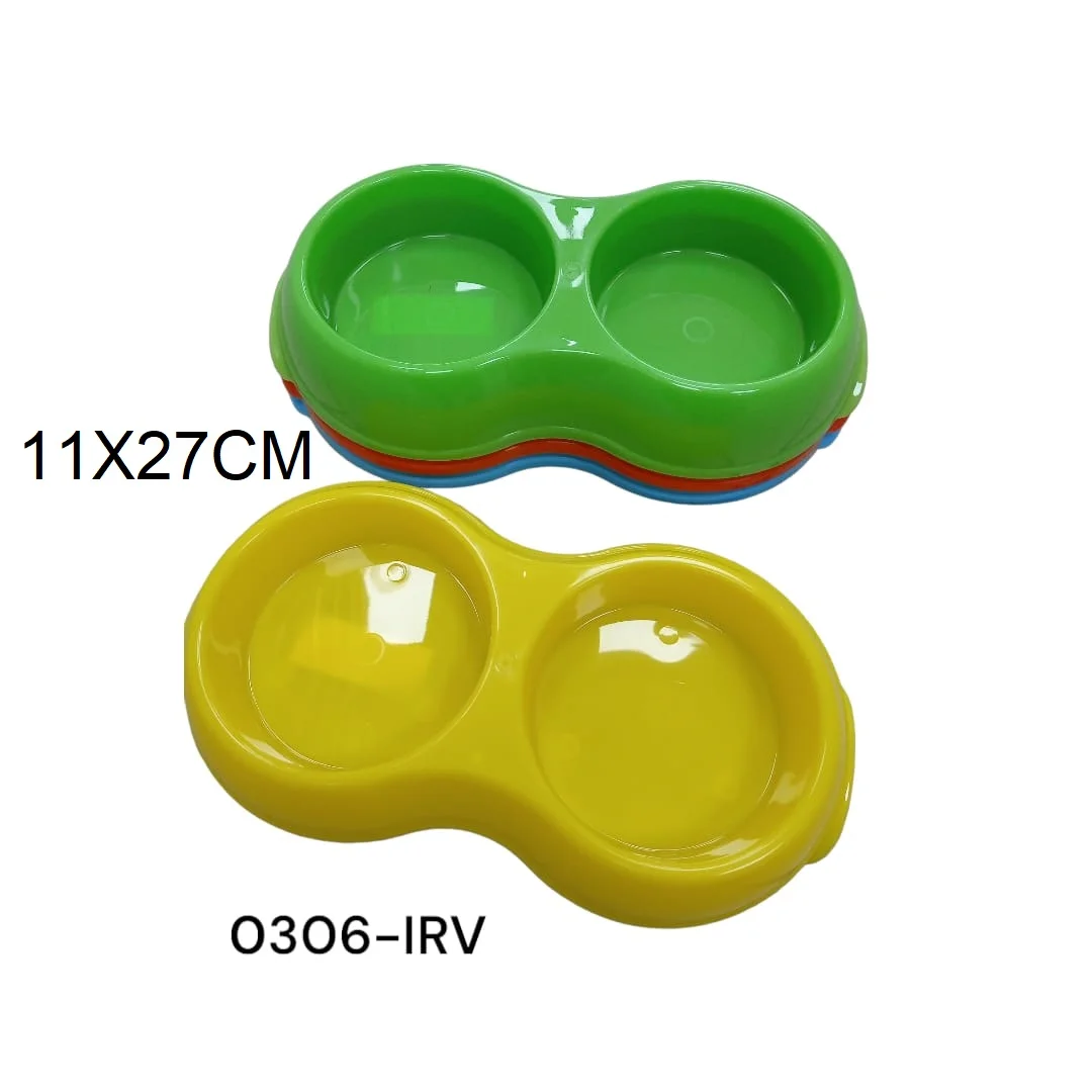 Comedero doble 11x27CM 22267 