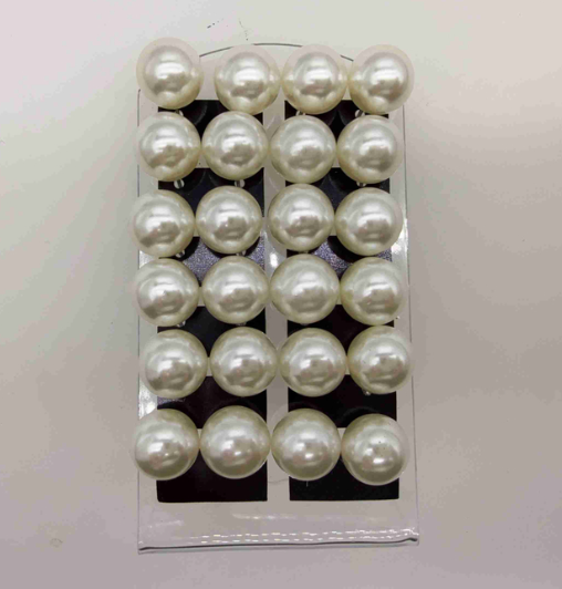 Aro perla grande x12 pares 2525-21