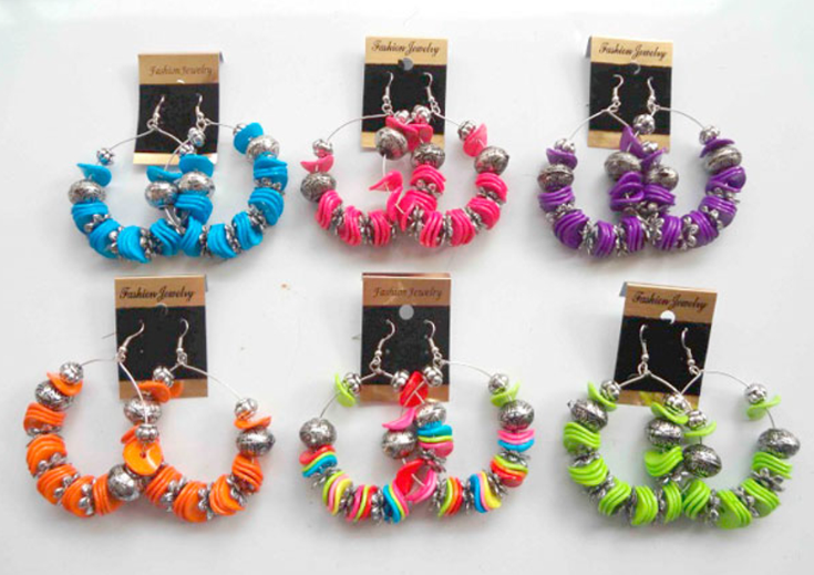 Aros grandes x12 pares 1185-3