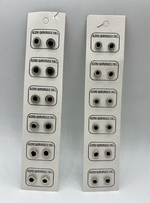 Tira aro de acero x6 pares  0004