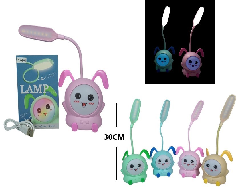 Velador orejitas c/luz de noche 