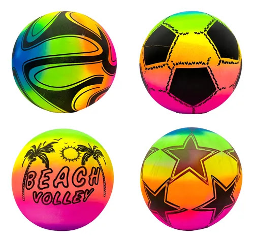 Pelota playera inflable en red