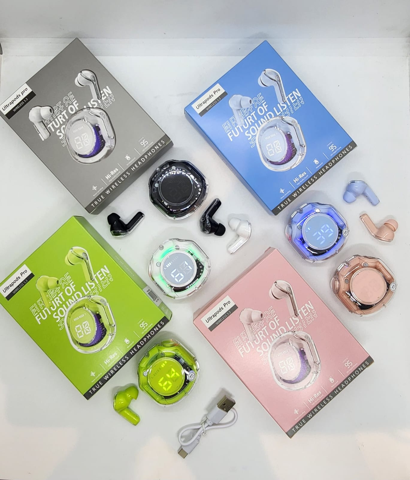 Auricular BT ultrapods colores