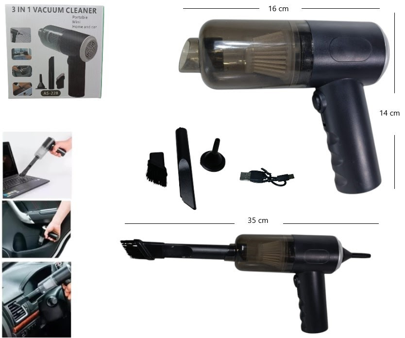 Mini aspiradora portátil usb