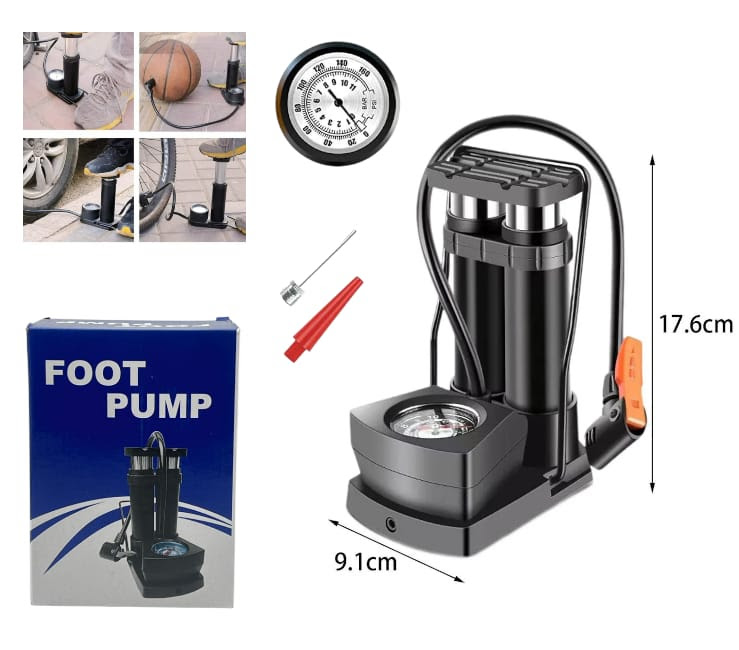 Inflador de pie doble 91091