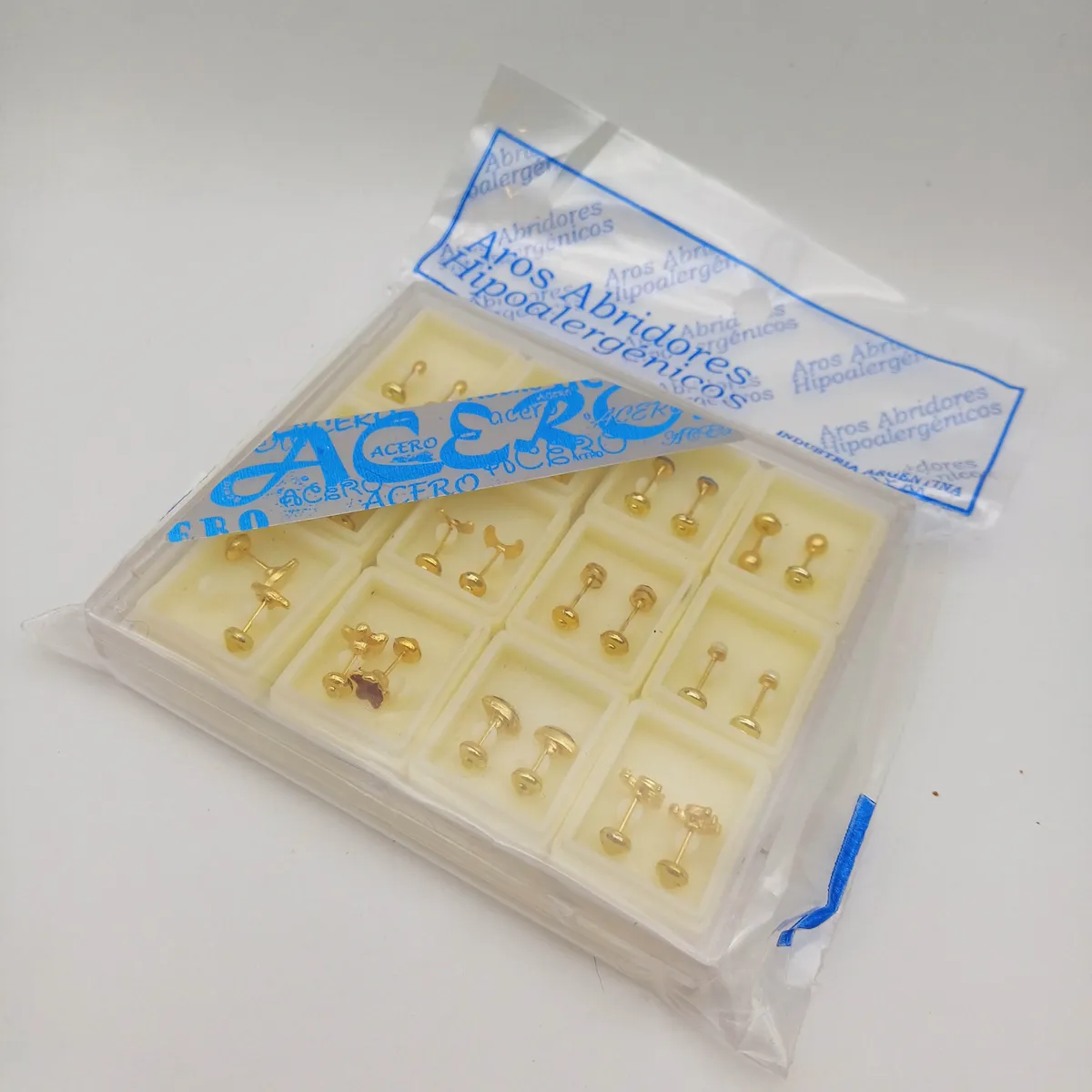 Aro abridor hipoalergénico x12  0051 