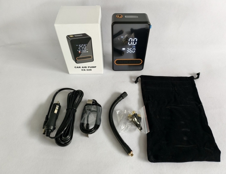 Compresor de aire portátil recargable 