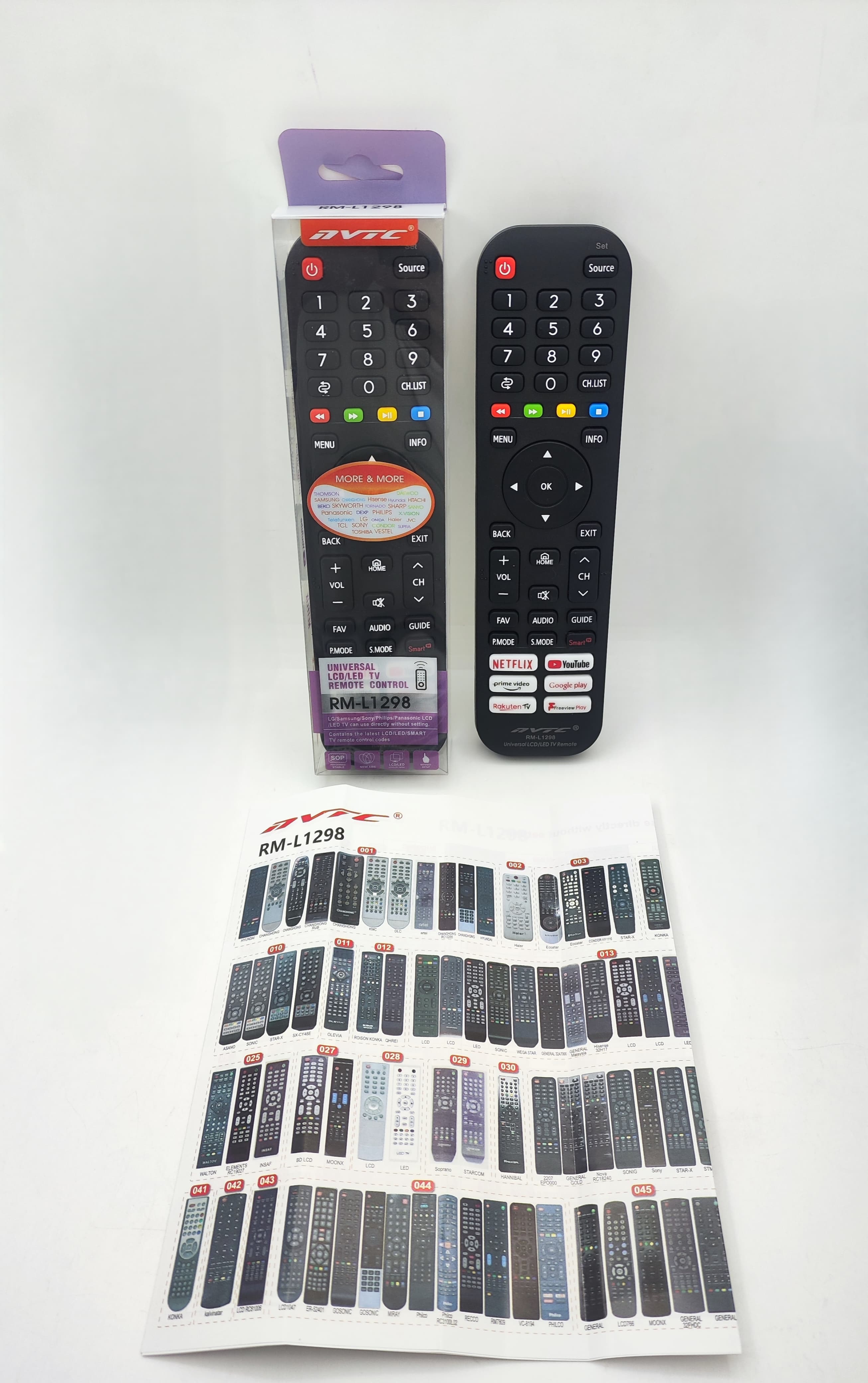 Control remoto universal   L1298