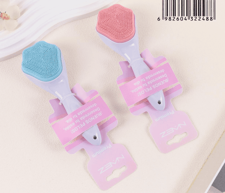 Cepillo facial de silicona