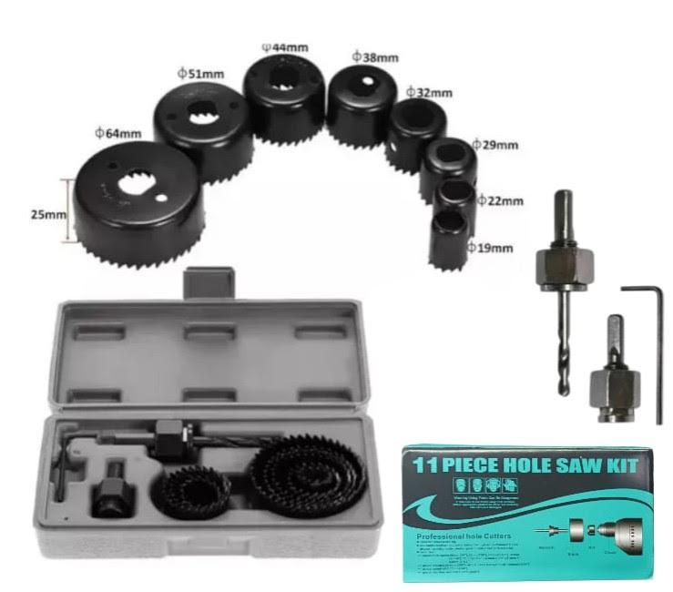 Set de mechas copa x11 piezas