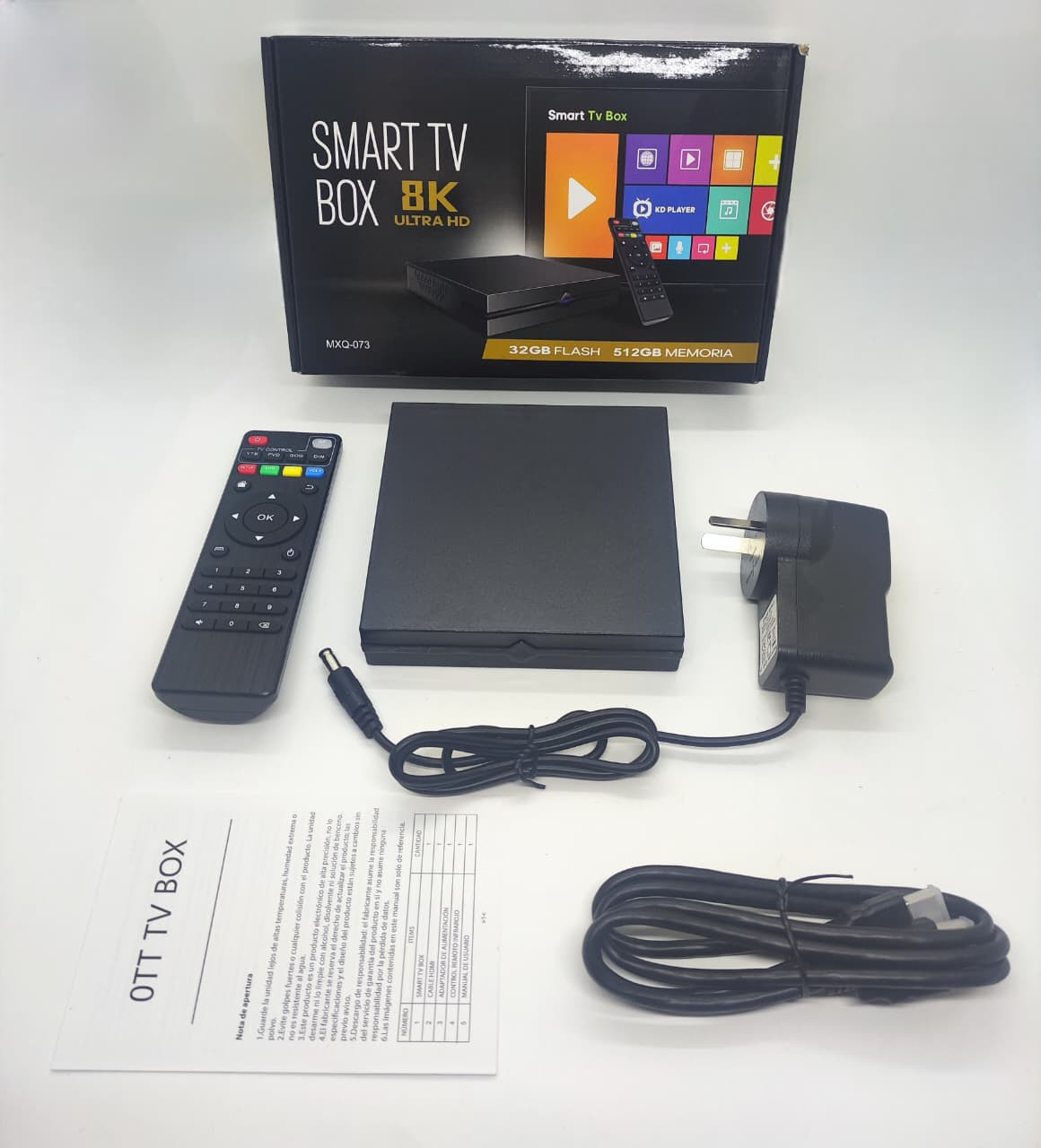TV box con tv x cable gratis