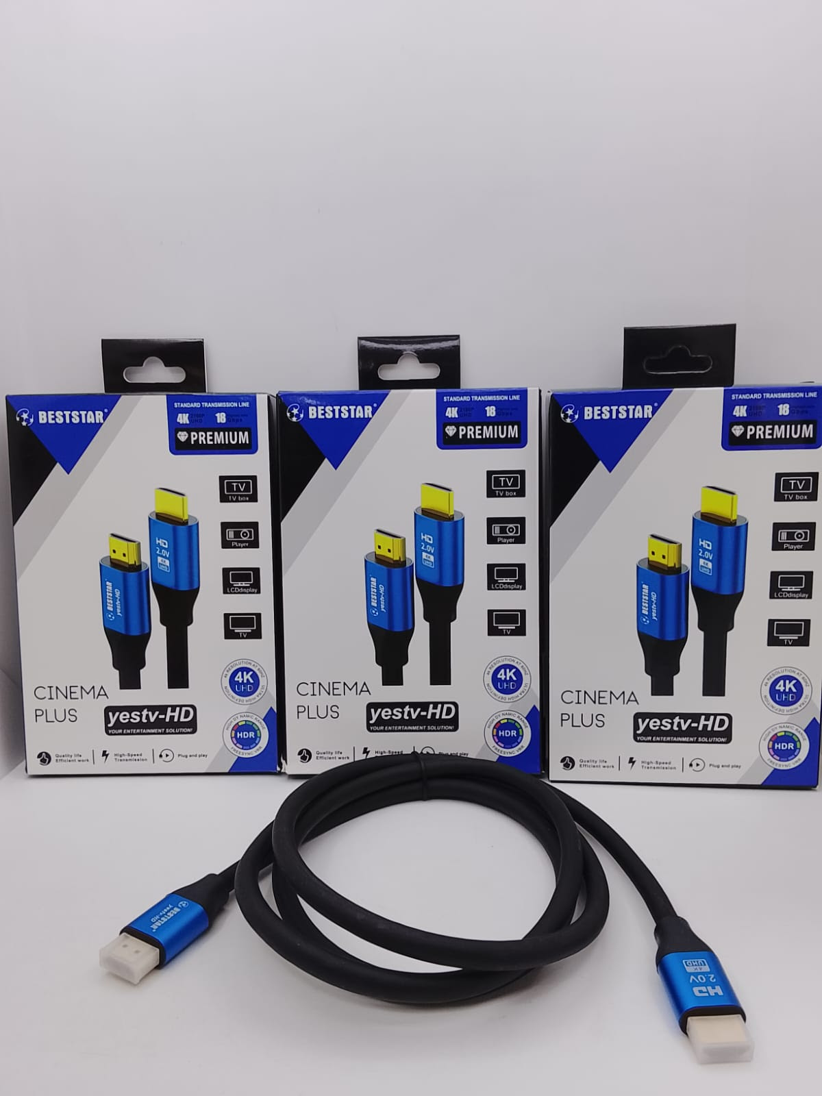 Cable HDMI 4k Alta Resolución  1.5 metros