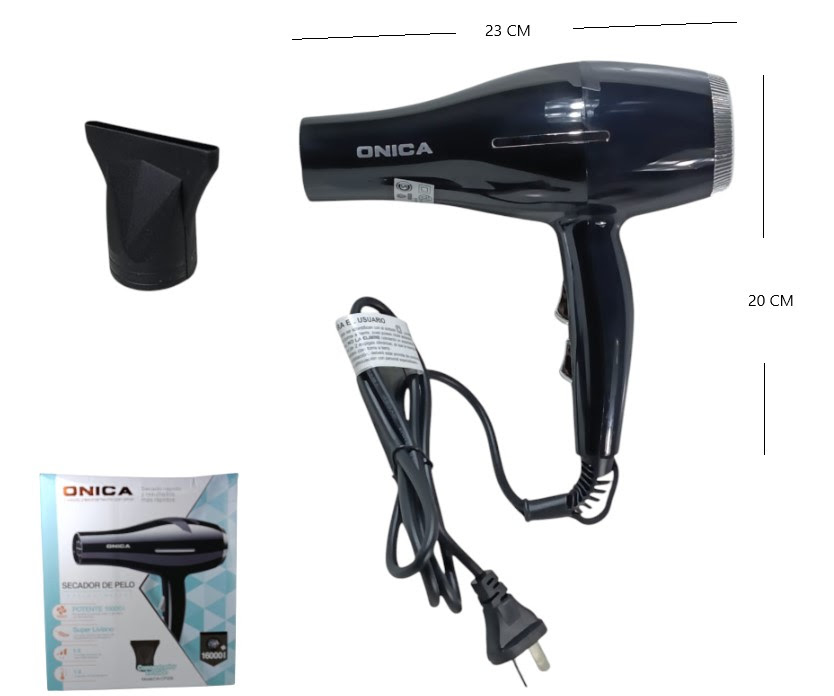 Secador de pelo grande ONICA 2000W