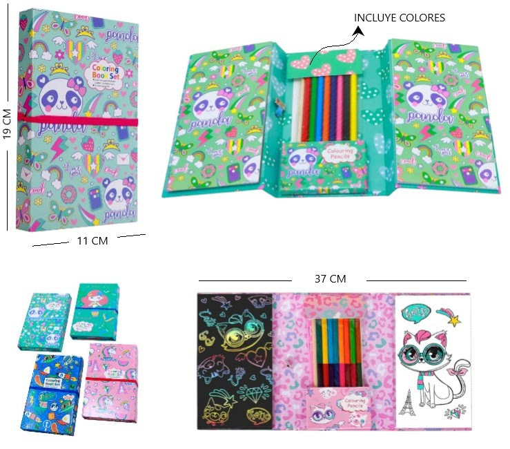 Libro de dibujo y pintura 