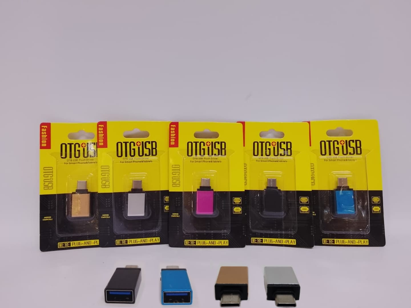 Adaptador otg USB a C