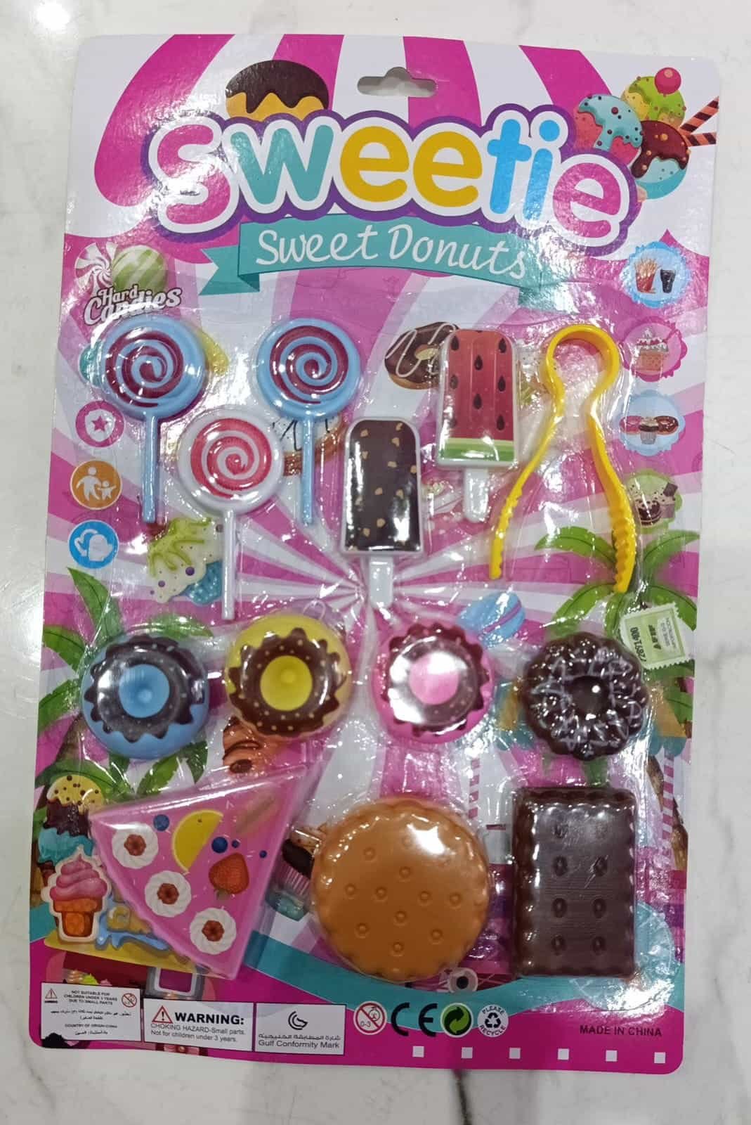 Set de donas con helados sweetie 8189