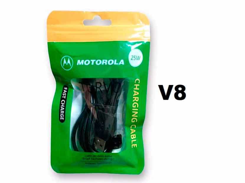 Cable motorola V8 en bolsa