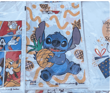 Bolsa riñon personaje 30x40   x10 unidades