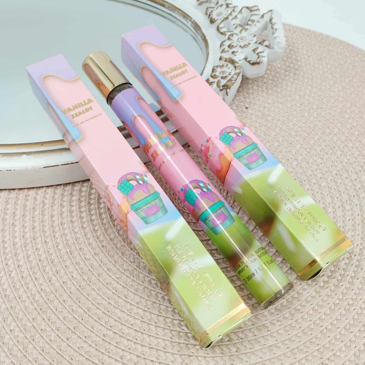 Perfume mujer tubo vanilla zealot pf-004