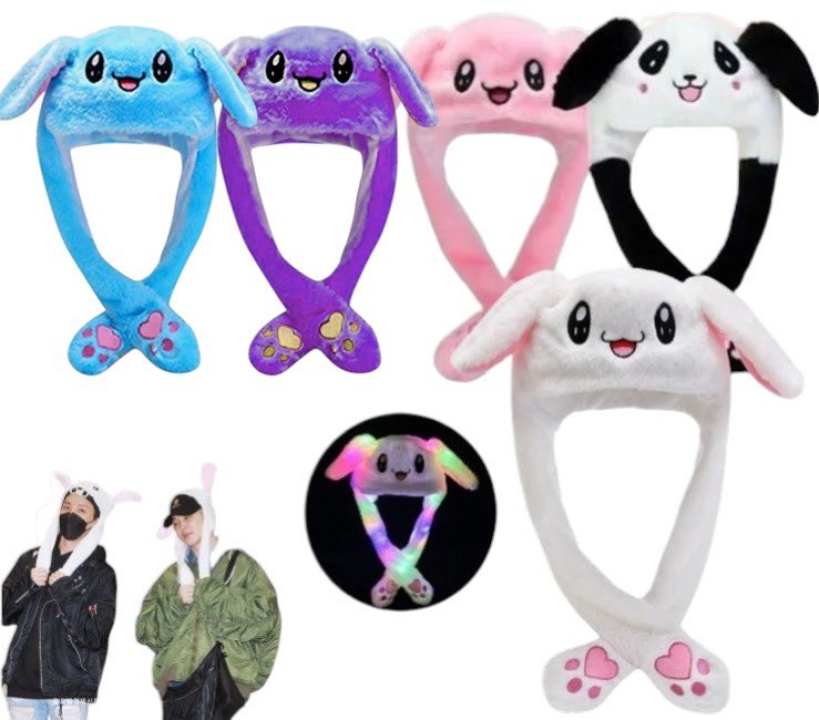 Gorro levanta orejas c/luz
