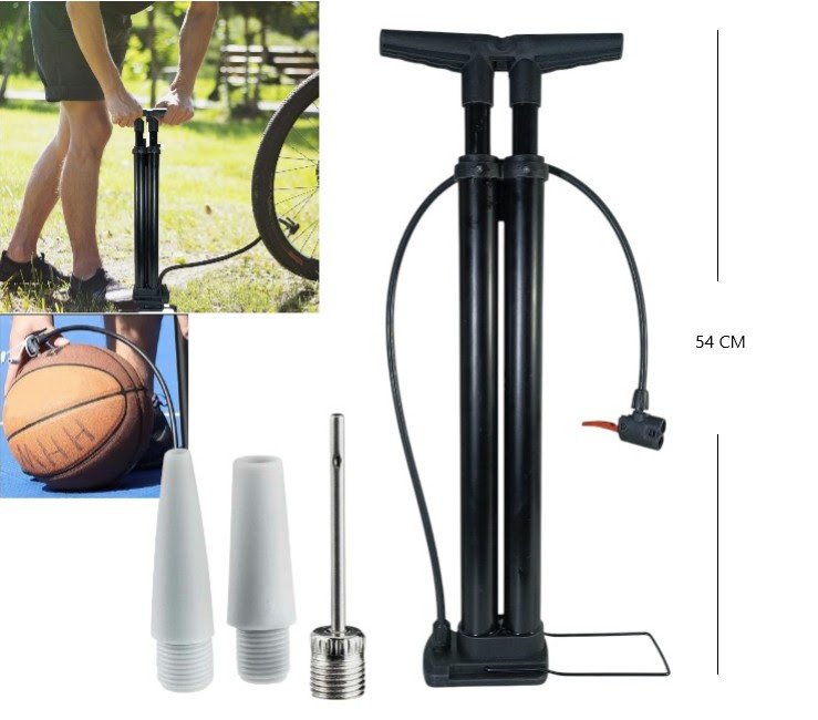 Inflador de pie doble grande HL-44