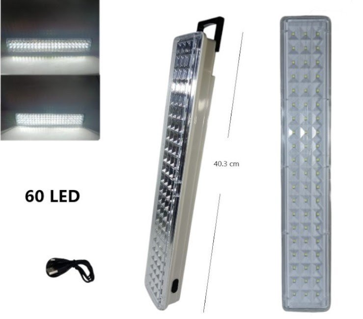 Luz de emergencia 60 led grande om-660