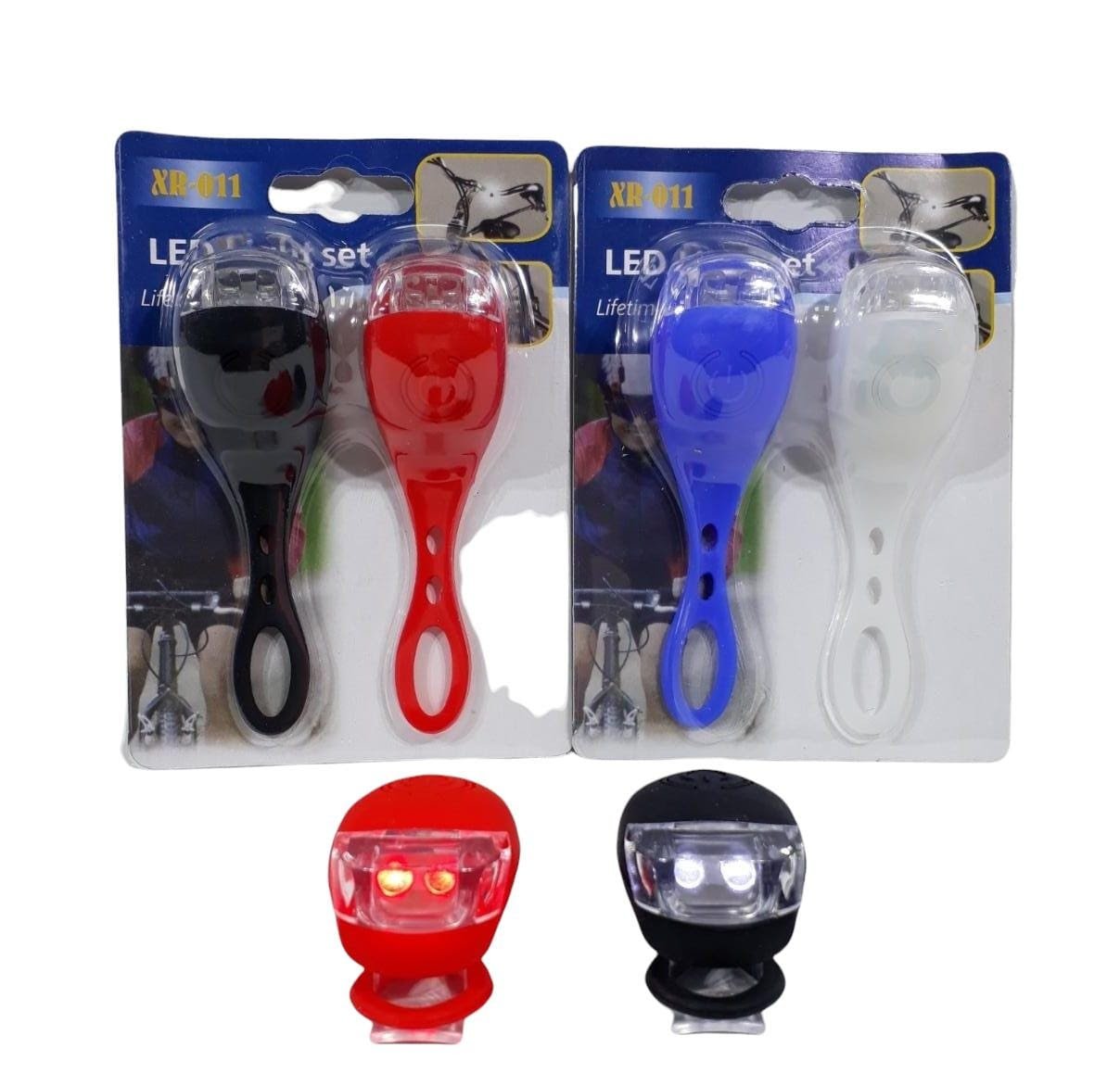Luz de bici pack x 2 a pila