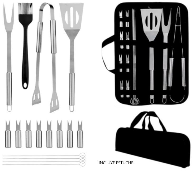 Set parrillero ( ideal día del padre )