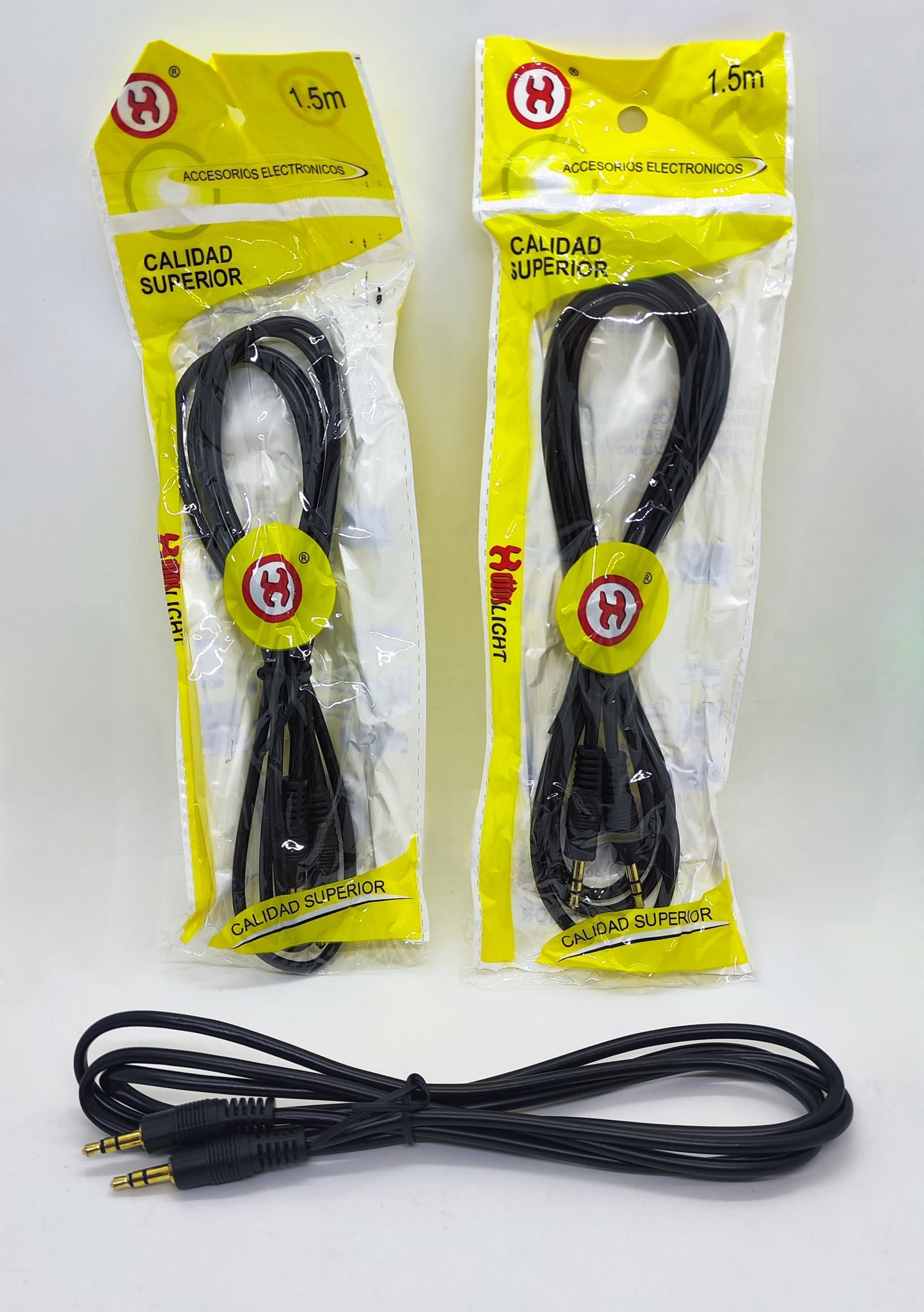 Cable auxiliar bolsa amarilla