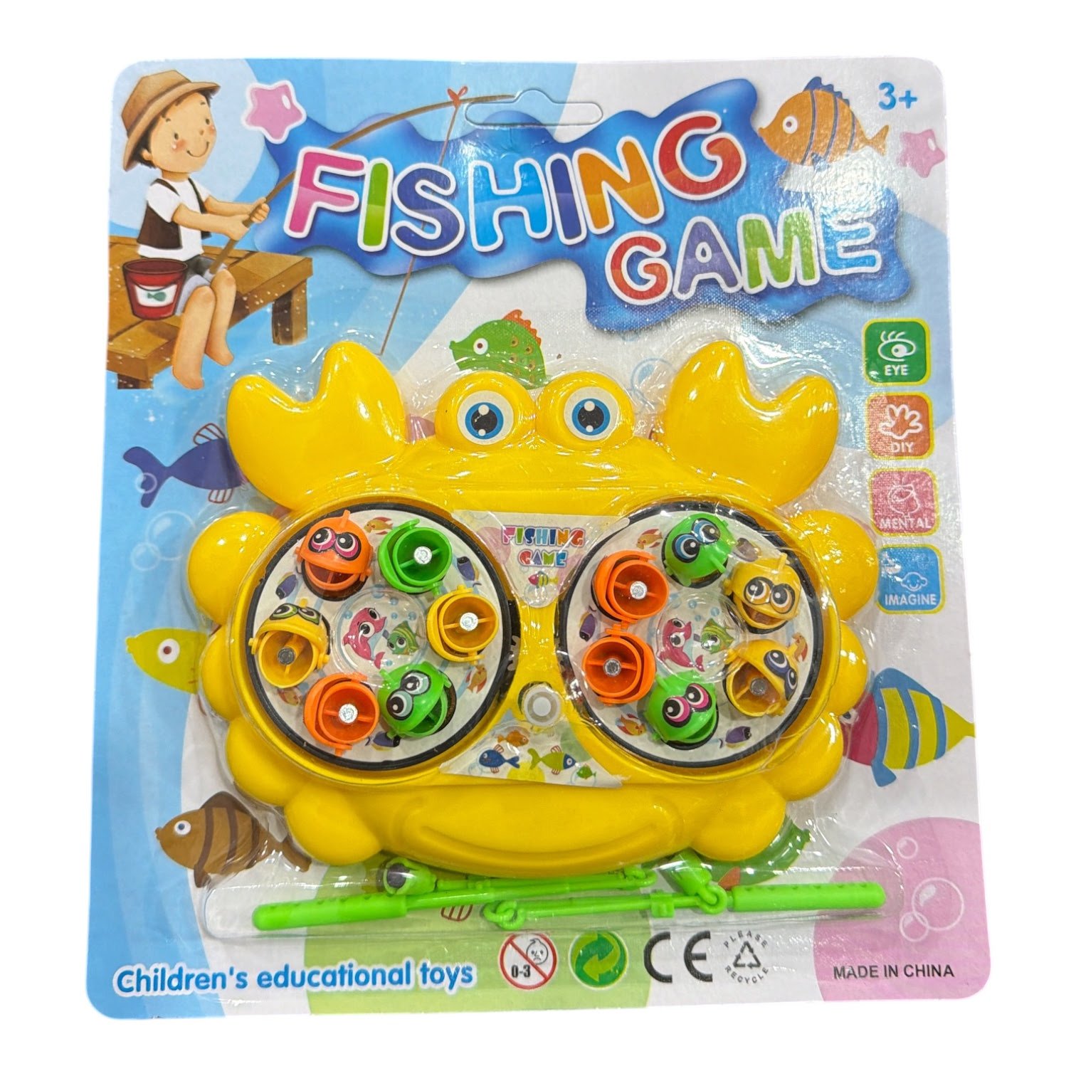 Pesca magic cangrejo a cuerda