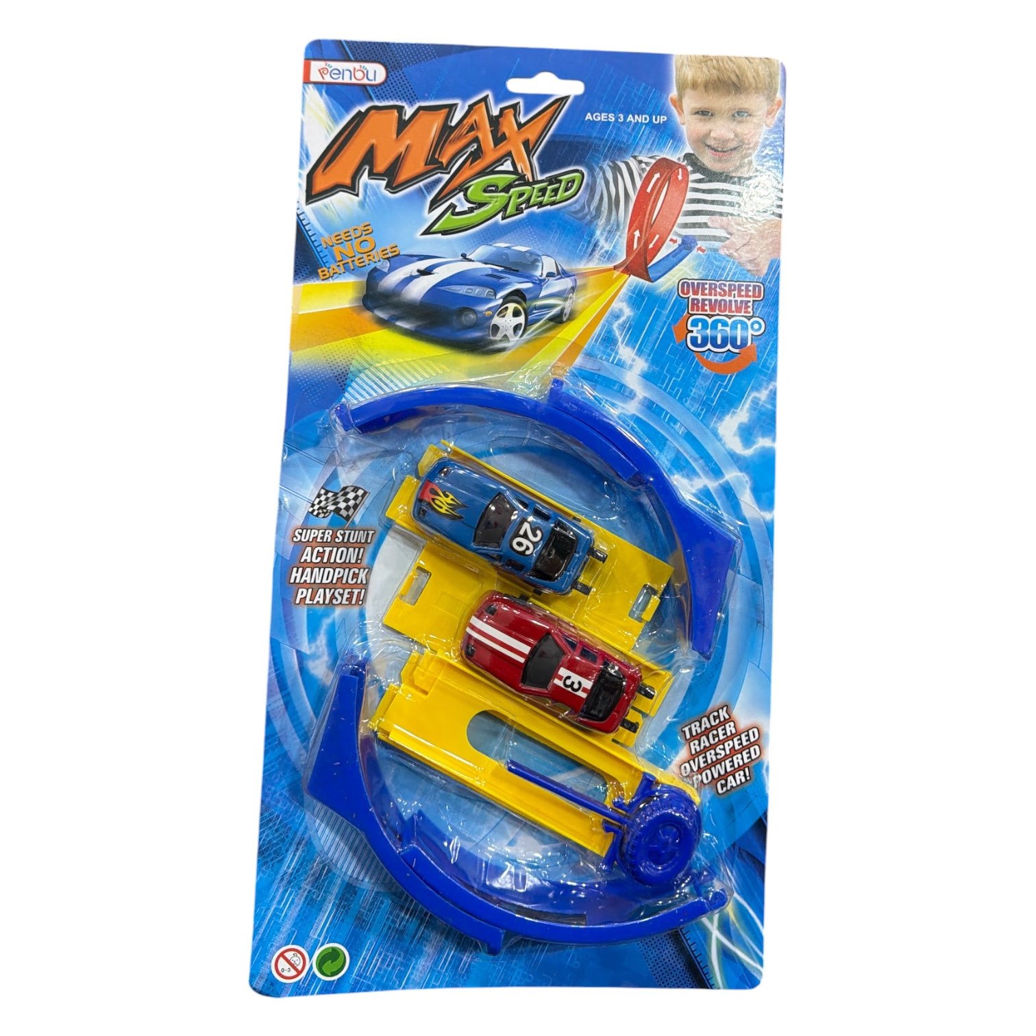 Pista lanza autos x2 max speed