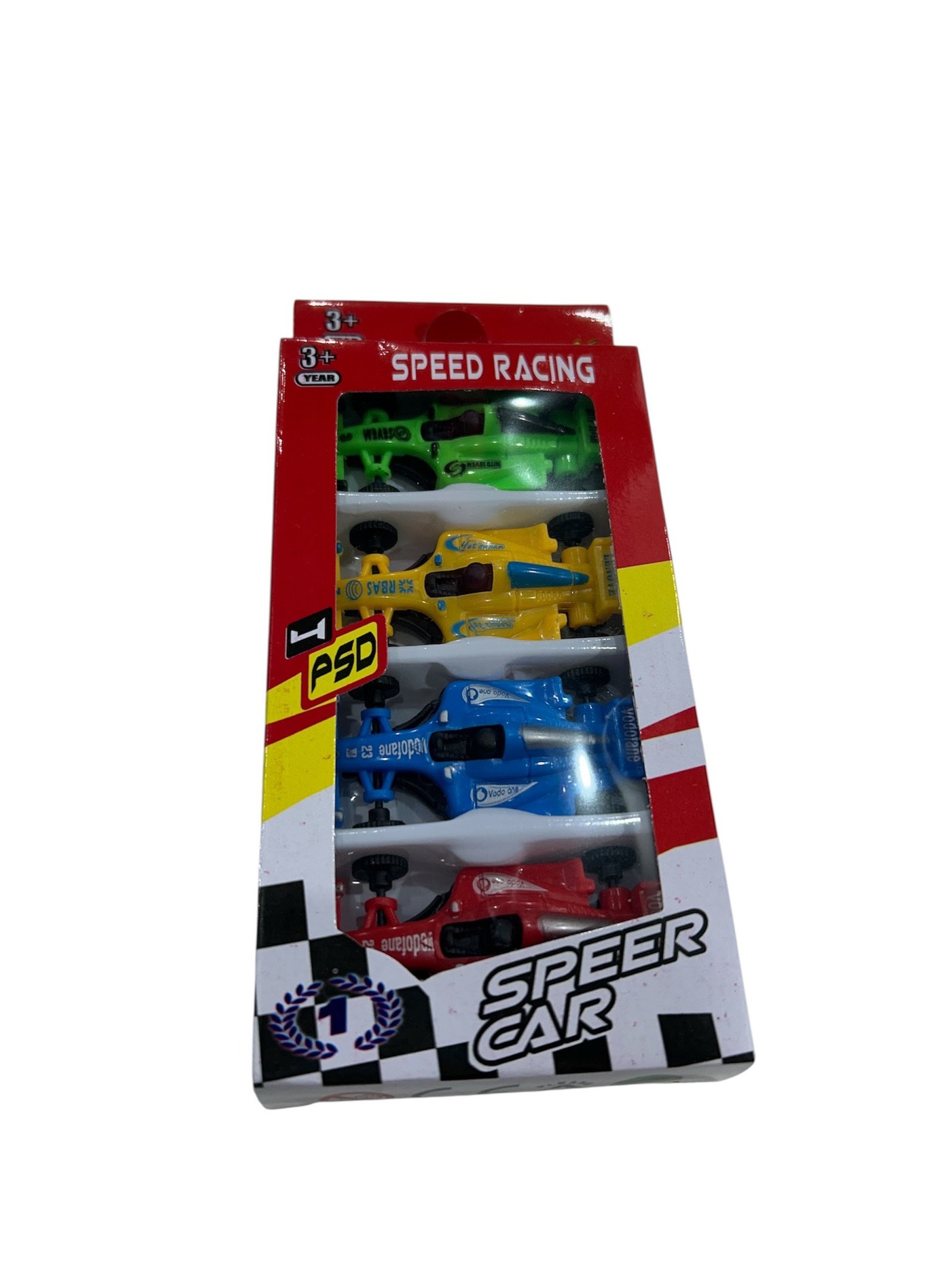 Formula 1 en cajita x4 speed car