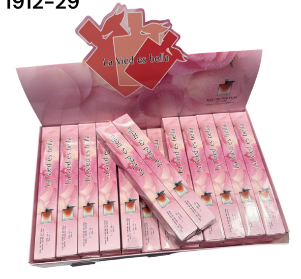 Perfume tubito 35ml  la vied es bella 1912-29